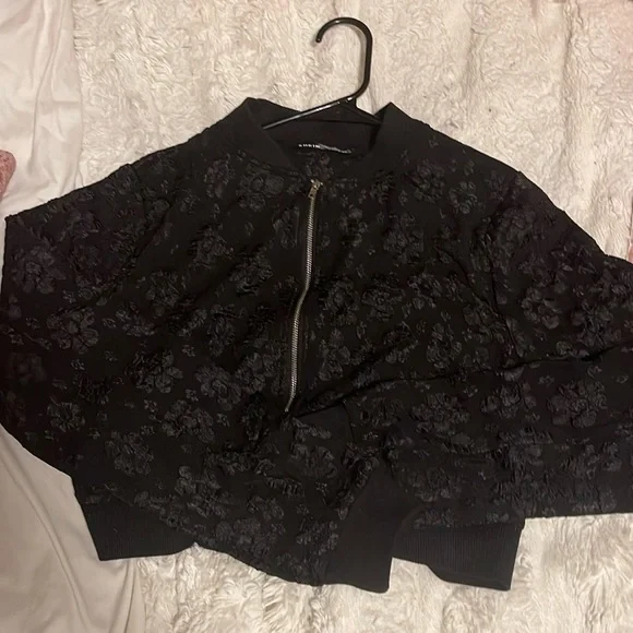 SHEIN Jackets Coats Jackets For Women Floral Jacquard Zip Up